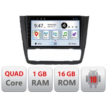 Navigatie dedicata BMW Seria 1 E87 cu Android Radio Bluetooth Internet 1+16GB