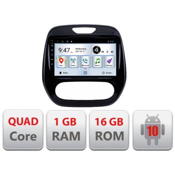Navigatie dedicata Renault Captur Quad Core A-CAPTUR cu Android Radio Bluetooth Internet 1+16GB