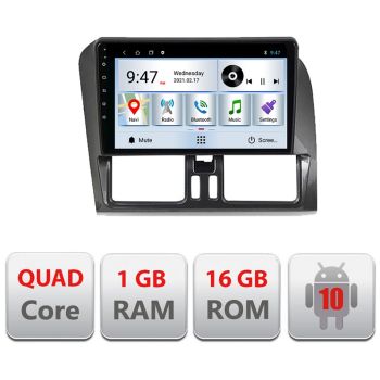Navigatie dedicata Volvo XC60 2008 - 2012 A-272 Quad Core cu Android Internet Bluetooth Radio GPS WIFI 1+16GB