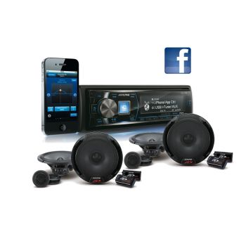 Pachet Audio Alpine CDE-175R si Difuzoare SPR-60C