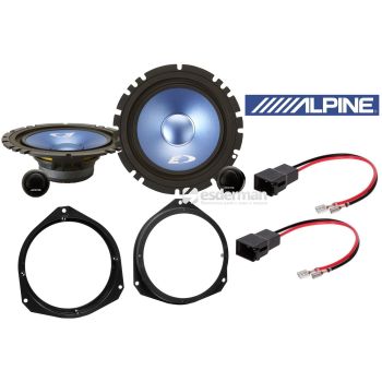 Difuzoare Opel Astra F / G / H Usi Fata Alpine SXE-17CS
