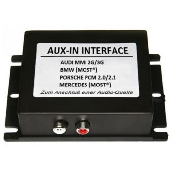 AUX-110 interfata audio aux in fibra optica Bmw, Audi, Mercedes, Porsche
