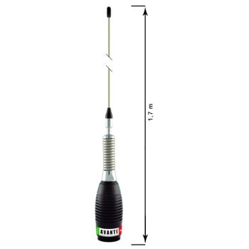 Antena Radio CB Avanti Forte, 1.7 m, fara Magnet 