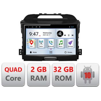 Navigatie dedicata Kia Sportage 2011-2015 B-325 cu Android Internet Bluetooth Radio GPS WIFI 2+32GB