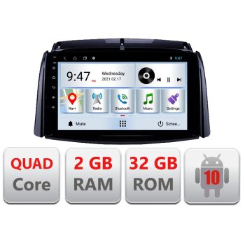 Navigatie dedicata Renault Koleos 2009-2016 B-KOLEOS cu Android Internet Radio GPS Bluetooth USB 2+32GB