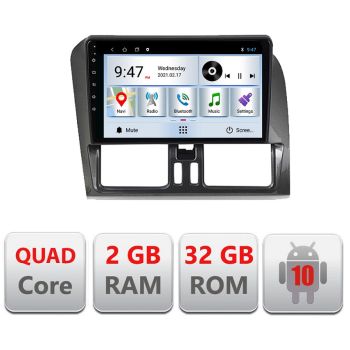 Navigatie Dedicata Volvo XC60 B-272 Quad Core cu Android Internet Bluetooth Radio GPS WIFI 2+32GB