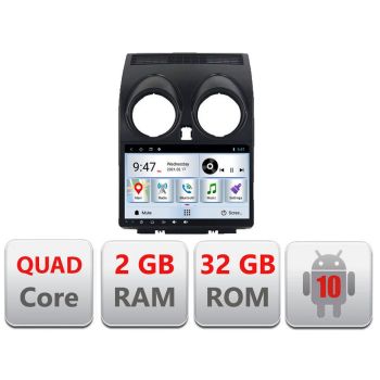 Navigatie Dedicata Nissan Qashqai 2007 B-499 Quad Core cu Android Internet Bluetooth Radio GPS WIFI 2+32GB