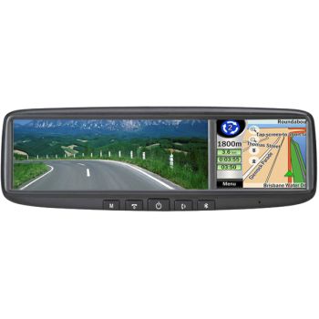 Sistem Navigatie GPS Full Europa cu Oglinda Cartek RVG43
