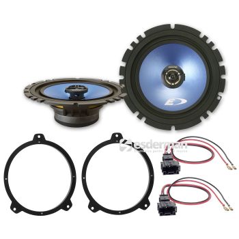 Difuzoare BMW Seria 3(E46) Usi Fata Spate Alpine SXE-17C2