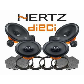 Pachet difuzoare auto Hertz Dieci dedicat Kia Rio 2011 - 2020