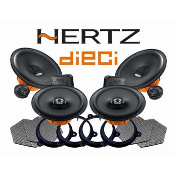 Pachet Difuzoare Auto Hertz Dieci Dedicat Renault Clio V 2019 ->