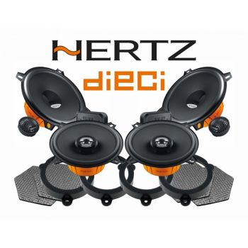  Pachet Difuzoare Auto Hertz Dieci Dedicat Renault Megane 3 (2008 - 2016)