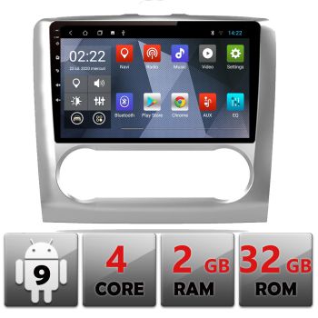Navigatie Dedicata Ford Focus 2 Clima Automata Android Internet Bluetooth Radio GPS WIFI 2+32