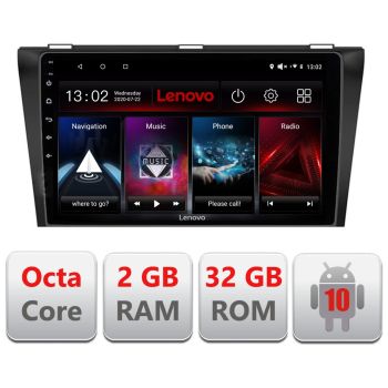 Navigatie Dedicata Mazda 3 2006-2010 cu Android Radio Bluetooth Internet DSP Octa Core 2+32GB 4G