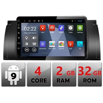 Navigatie Dedicata BMW E39 si E53 B-082 cu Android Internet Bluetooth Radio GPS WIFI 2+32GB