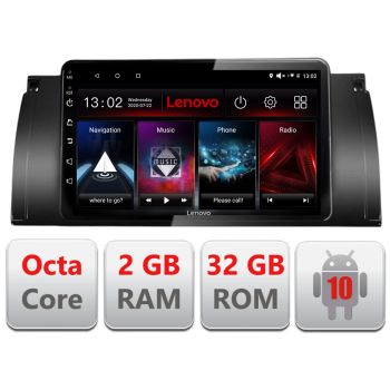 Navigatie Dedicata BMW X5 E53 cu Android Internet Bluetooth Radio GPS WIFI 2+32GB