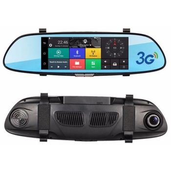 EDT-FSC08 Oglinda cu Monitor, Camera DVR HD Android GPS Internet 