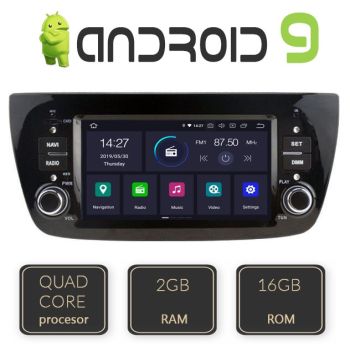 EDT-G553 Navigatie Dedicata cu Android GPS Fiat Doblo 2010-2015