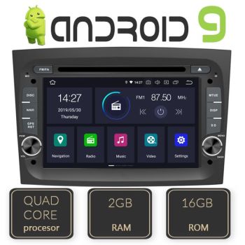 EDT-G766 Navigatie dedicata cu Android GPS Fiat Doblo 2015-