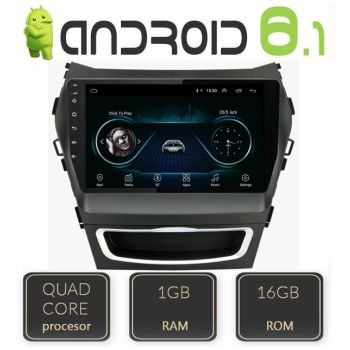EDT-L209 Navigatie dedicata cu Android GPS Bluetooth HYUNDAI IX 45 SANTA FE 2013-2015