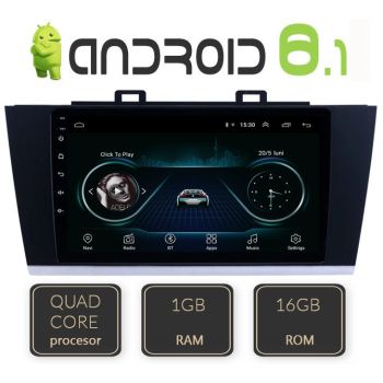 EDT-L458 Navigatie Dedicata cu Android GPS Bluetooth Subaru Legacy 2010-2015