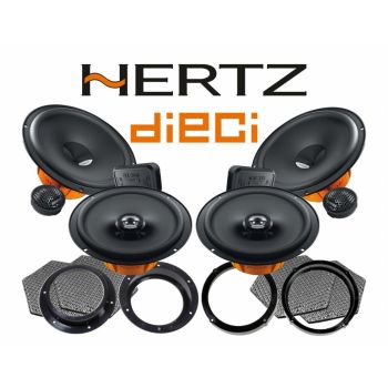 Pachet difuzoare auto Hertz Dieci dedicat Skoda Octavia 2 (2004 - 2013)