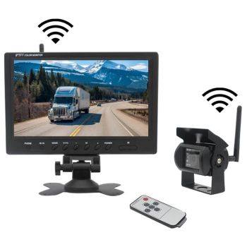 Kit Marsarier Wireless cu Camera si Display de 9" 12V~24V