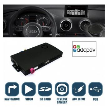 Modul interfata GPS navigatie USB AUX IN HDMI Audi A3 2013