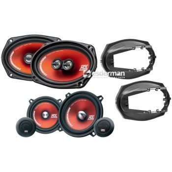 Difuzoare BMW Seria 3 E36 Fata + Spate MTX 125W RMS