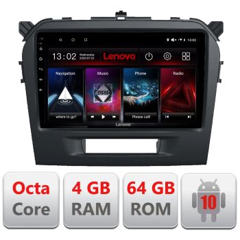 Navigatie Dedicata Suzuki Grand Vitara 2016 cu Android Radio Bluetooth Internet DSP Octa Core 4+64GB 4G