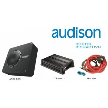 Pachet BASS AUDISON APBX 8D+DPower 1+FPK 350, 500W