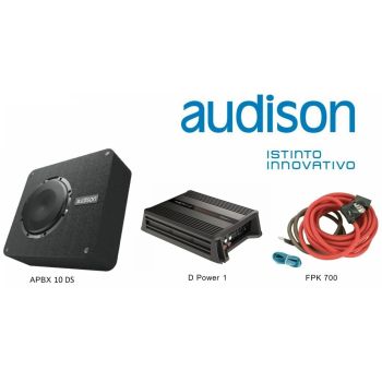 Pachet BASS AUDISON APBX 10DS + DPower 1 + FPK 700, 800W