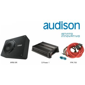 Pachet BASS AUDISON APBX 8R + DPower 1 + FPK 350, 500W
