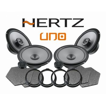 Pachet Difuzoare Auto Hertz Uno dedicat Audi A4 B6 / B7 (2000 - 2008)