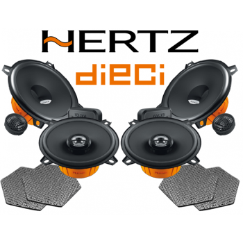 Pachetul Difuzoare Auto Hertz Dieci dedicat Dacia Duster (2010 - 2017)