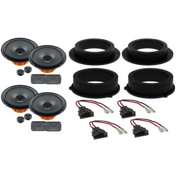 Pachet Difuzoare Auto Hertz Dedicat Audi A4 B8 / 8K