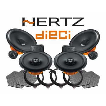 Pachet Difuzoare Auto Hertz Dieci Dedicat Hyundai i20 (2011 - 2020)