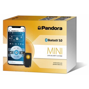 Pandora Mini Alarma Auto cu CAN pe Cheie si Conexiune Bluetooth