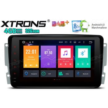 Xtrons Navigatie cu Android Dedicata Mercedes Viano / Vito / C Class / Vaneo / B Class / G Class / CLK