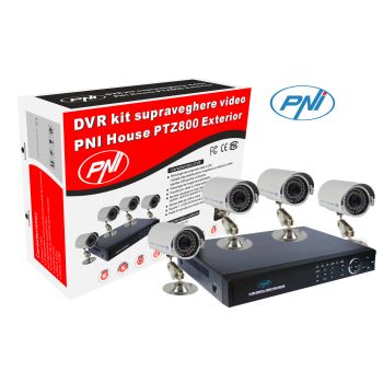 PNI House PTZ800 Kit DVR cu 4 Camere