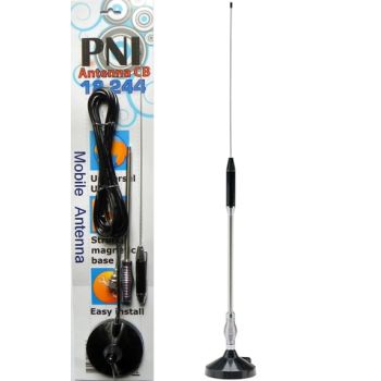 Antena CB Statie Radio Emisie Receptie PNI 18-244, 65cm