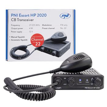Statie radio CB PNI Escort HP 2020 un singur canal 22 frecventa 27.225 MHz