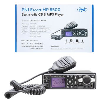 Statie radio CB si MP3 player PNI Escort HP 8500 ASQ
