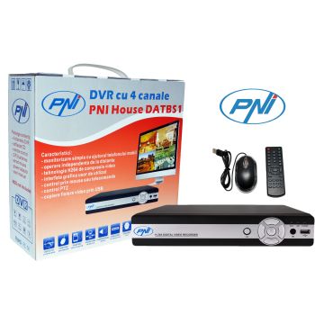 DVR cu 4 Canale PNI House DATBS1