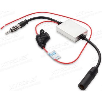 Xtrons Amplificator de Semnal Radio Universal 12V-24V