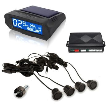 Senzori parcare Wireless cu incarcare solara si display LCD