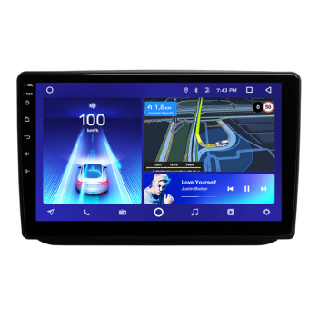 NAVIGATIE DEDICATA SKODA FABIA 2 2007-2014, TEYES X1, 32GB ROM, 2GB RAM LDDR3, PROCESOR OCTA-CORE 8 X 1.6GHZ, DISPLAY IPS 10.2" , WAZE, WIFI, 4G SIM, 2 X USB, BLUETOOTH 5.1, DSP